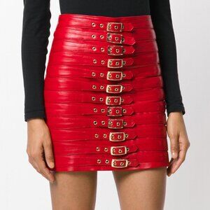 Manokhi Dita Skirt in Red